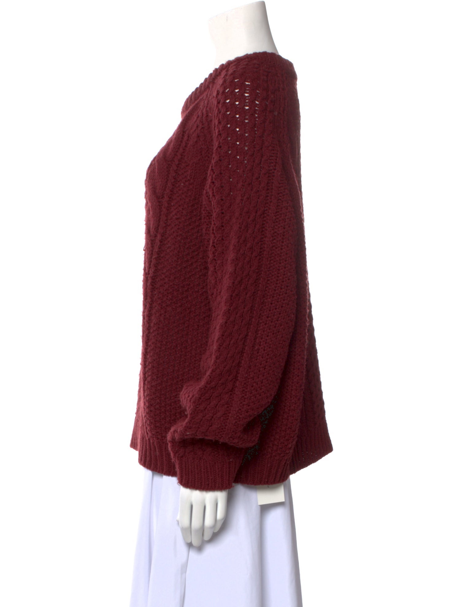 Acne Studios Wool Scoop Neck Sweater